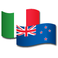 Designed in Italy, created in New Zealand icon